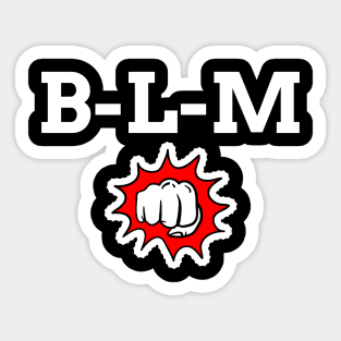 BLM shirt Sticker